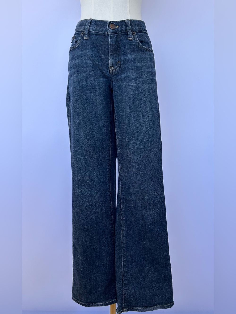 J. Crew Factory Women’s Classic Bootcut Jean Mid-Rise Dark Wash Size 29S